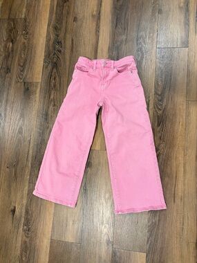 GAP Pink Wide-Leg Girls Jeans